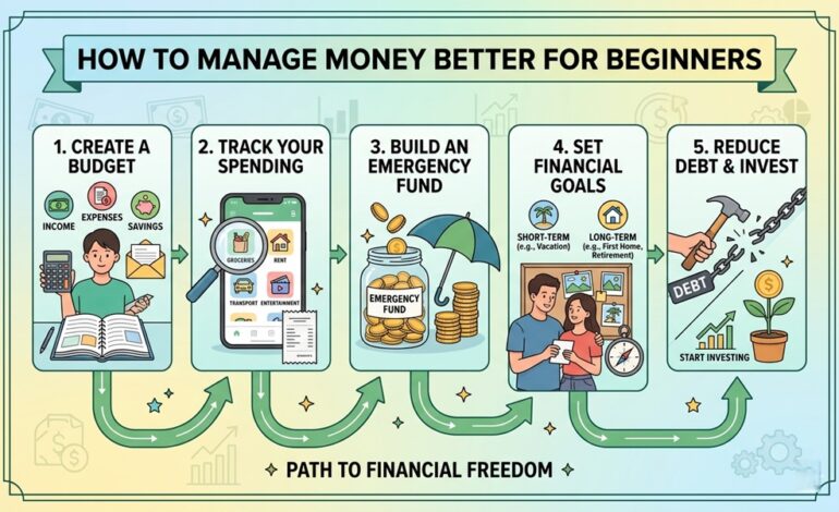 How to Manage Money Better for Beginners — Practical Steps That Actually Stick